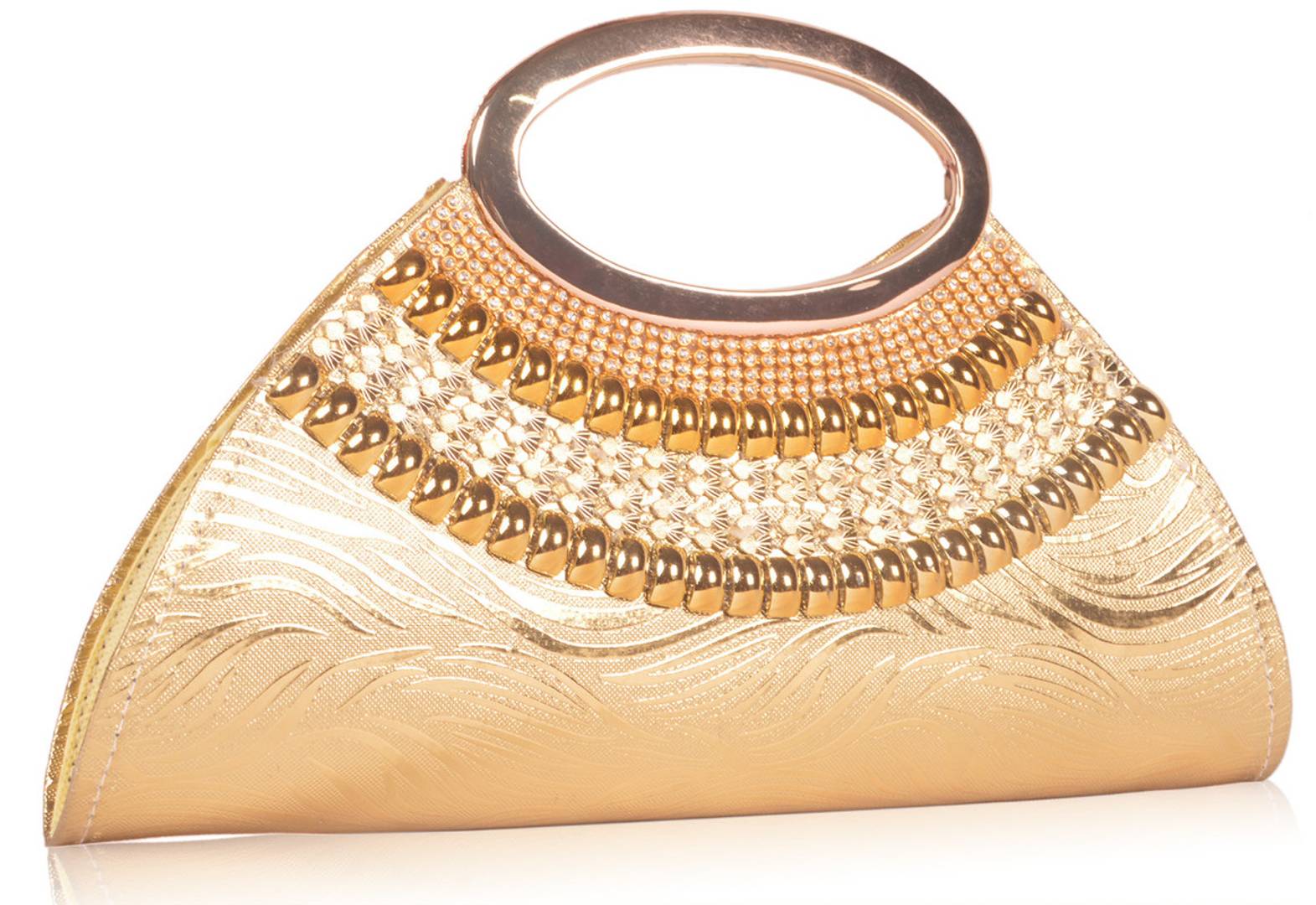 Trendy Velvet Party Wear Bridal Clutch